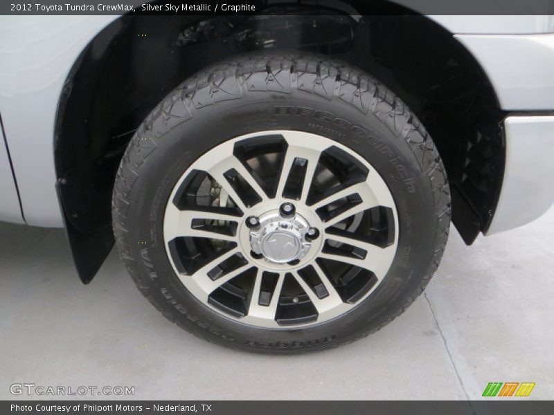 Silver Sky Metallic / Graphite 2012 Toyota Tundra CrewMax