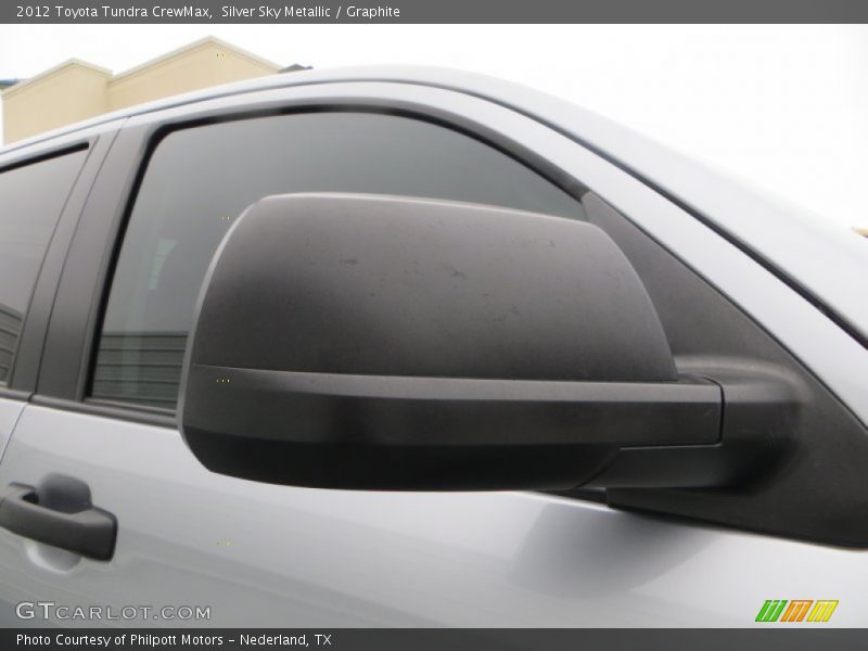 Silver Sky Metallic / Graphite 2012 Toyota Tundra CrewMax