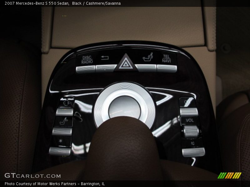 Black / Cashmere/Savanna 2007 Mercedes-Benz S 550 Sedan