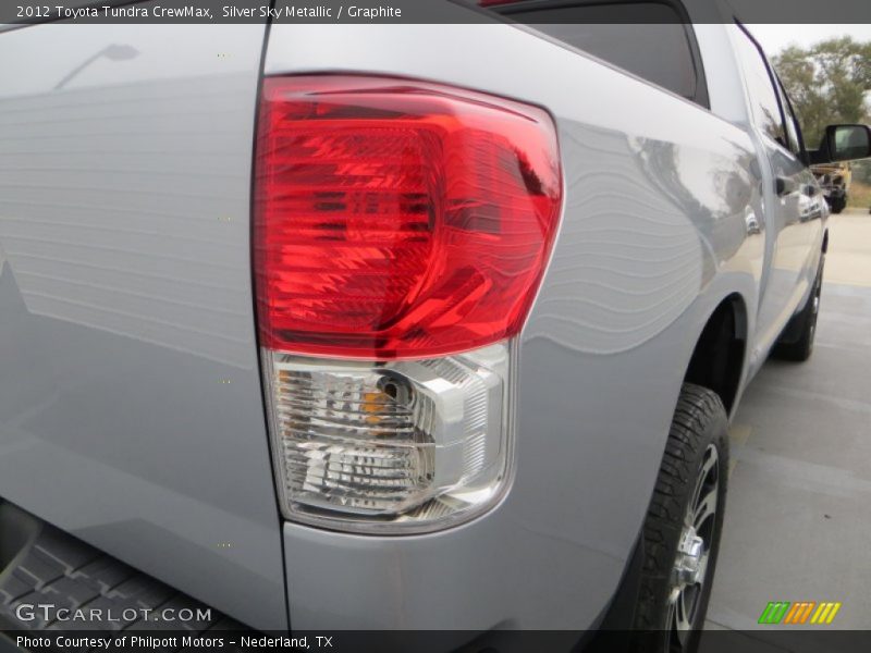 Silver Sky Metallic / Graphite 2012 Toyota Tundra CrewMax