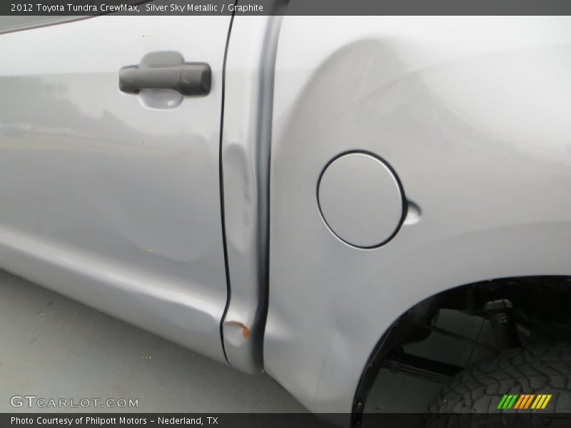 Silver Sky Metallic / Graphite 2012 Toyota Tundra CrewMax