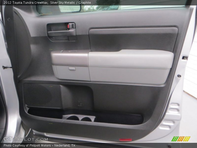 Silver Sky Metallic / Graphite 2012 Toyota Tundra CrewMax