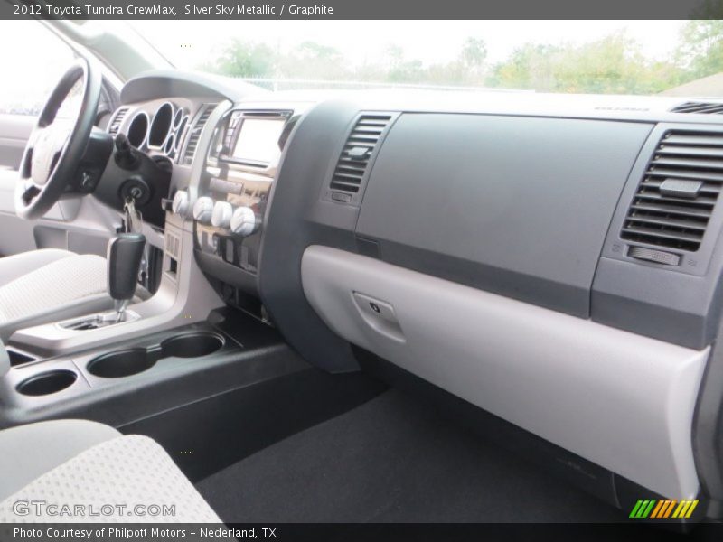 Silver Sky Metallic / Graphite 2012 Toyota Tundra CrewMax