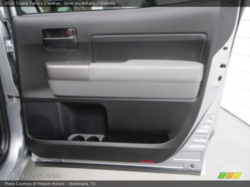 Silver Sky Metallic / Graphite 2012 Toyota Tundra CrewMax