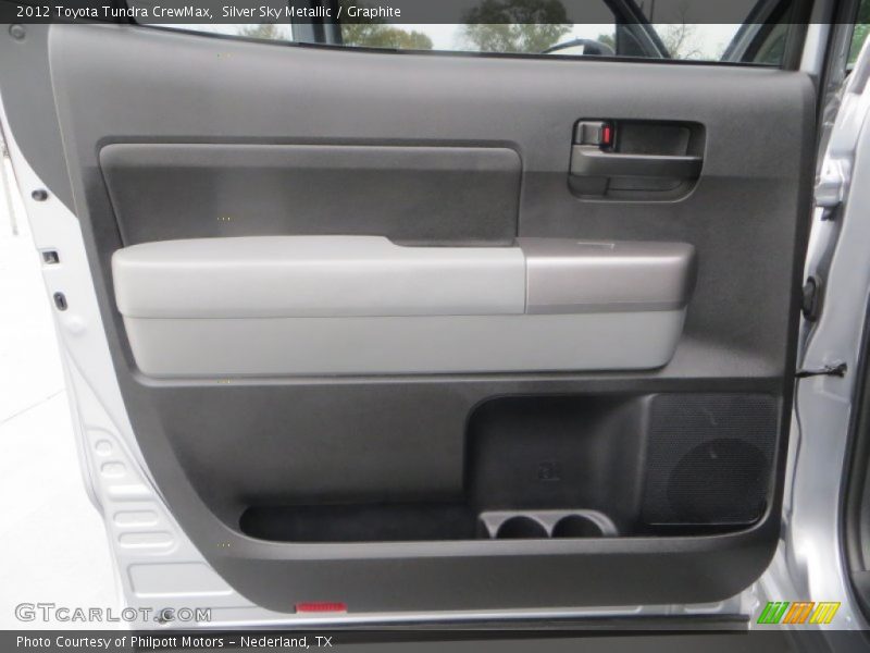 Silver Sky Metallic / Graphite 2012 Toyota Tundra CrewMax