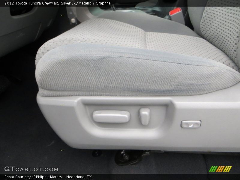 Silver Sky Metallic / Graphite 2012 Toyota Tundra CrewMax