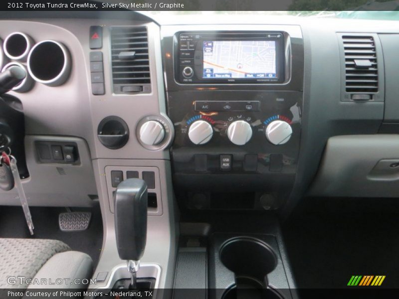 Silver Sky Metallic / Graphite 2012 Toyota Tundra CrewMax