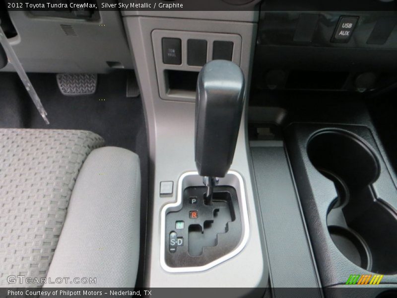Silver Sky Metallic / Graphite 2012 Toyota Tundra CrewMax