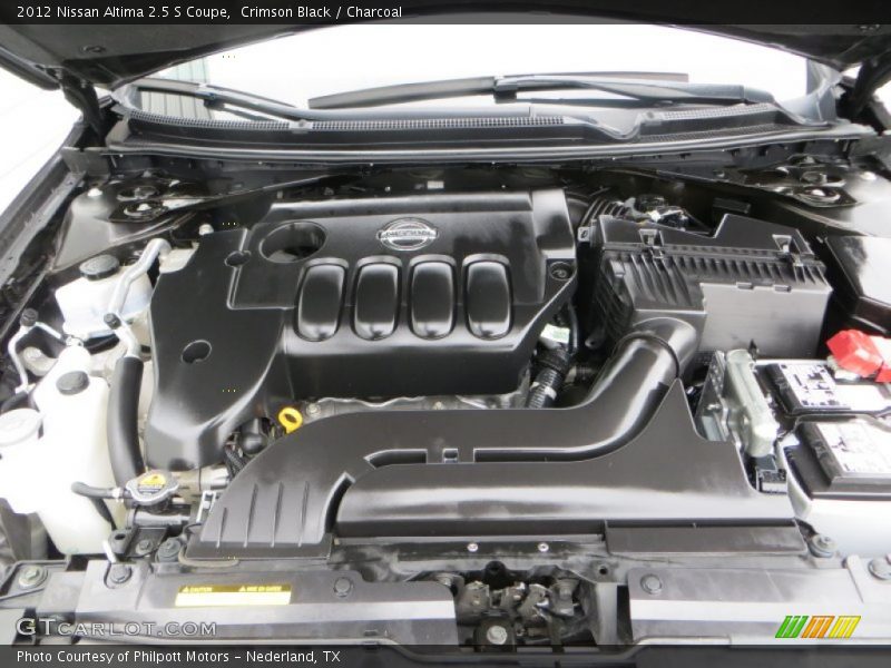 Crimson Black / Charcoal 2012 Nissan Altima 2.5 S Coupe