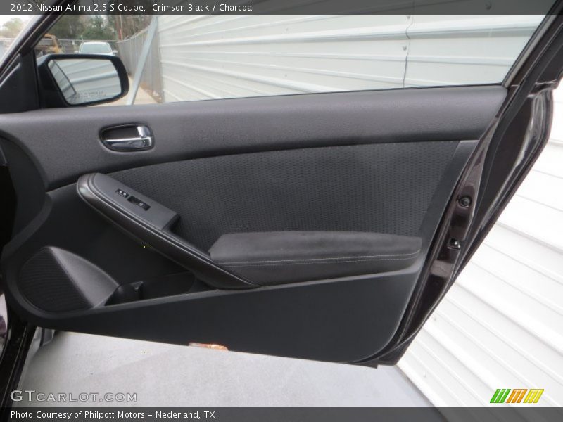 Crimson Black / Charcoal 2012 Nissan Altima 2.5 S Coupe