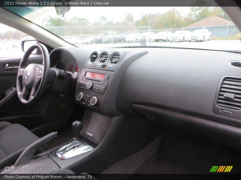 Crimson Black / Charcoal 2012 Nissan Altima 2.5 S Coupe