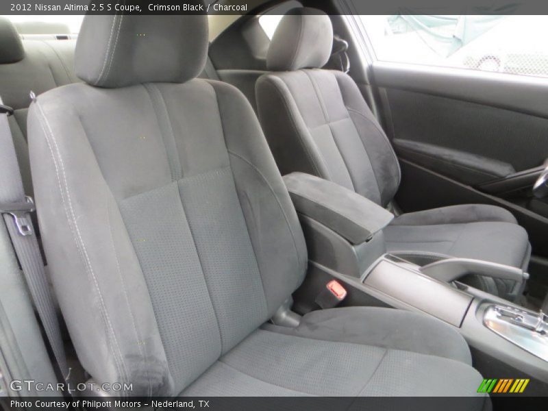 Crimson Black / Charcoal 2012 Nissan Altima 2.5 S Coupe
