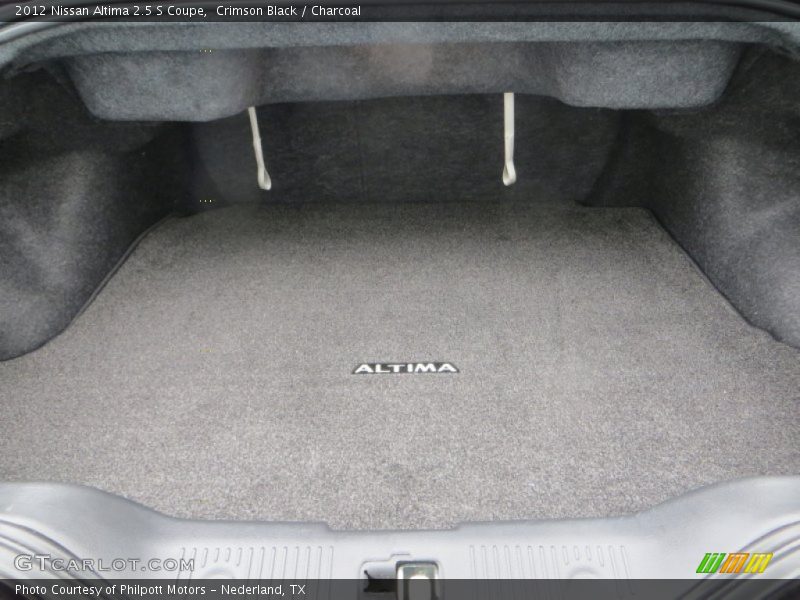 Crimson Black / Charcoal 2012 Nissan Altima 2.5 S Coupe