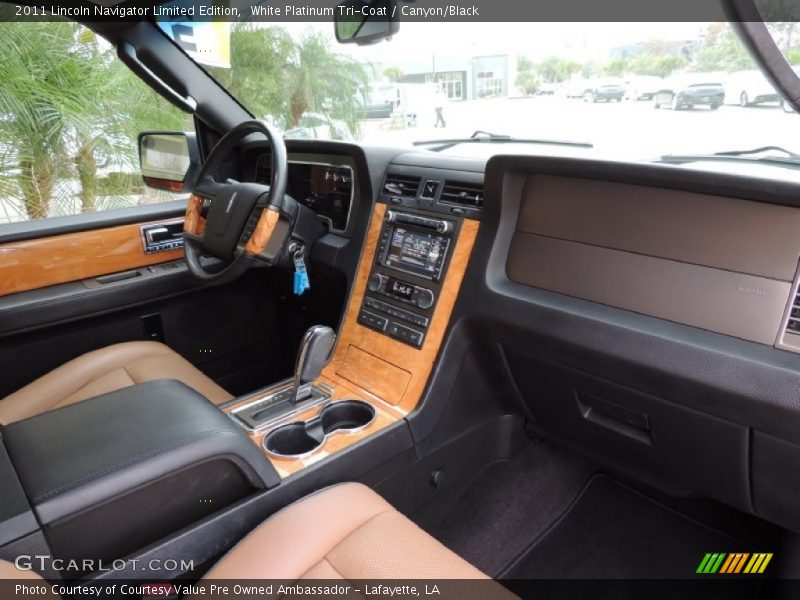 White Platinum Tri-Coat / Canyon/Black 2011 Lincoln Navigator Limited Edition