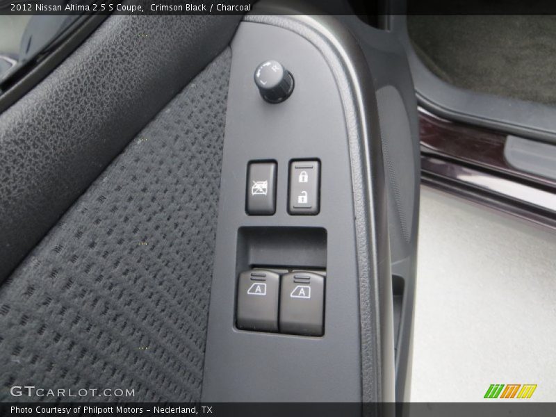 Crimson Black / Charcoal 2012 Nissan Altima 2.5 S Coupe