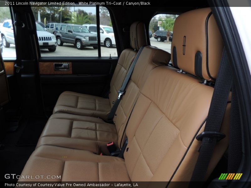 White Platinum Tri-Coat / Canyon/Black 2011 Lincoln Navigator Limited Edition