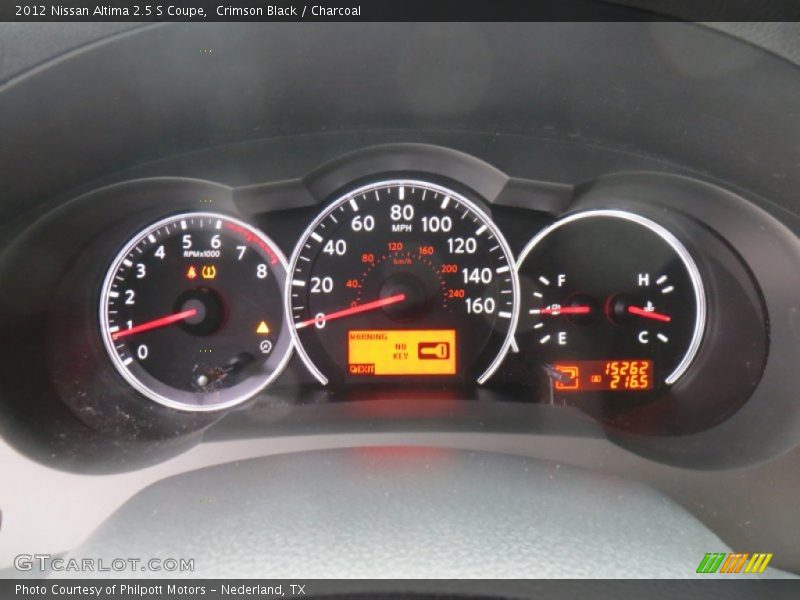 Crimson Black / Charcoal 2012 Nissan Altima 2.5 S Coupe
