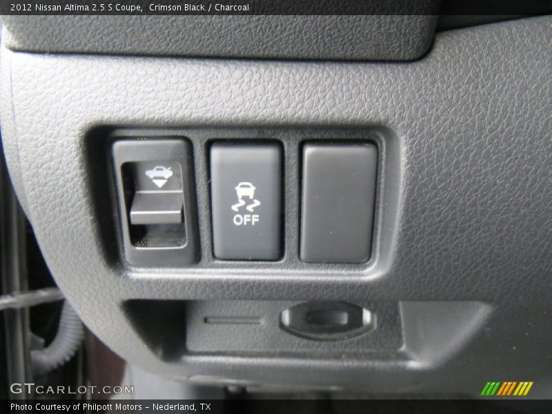 Crimson Black / Charcoal 2012 Nissan Altima 2.5 S Coupe
