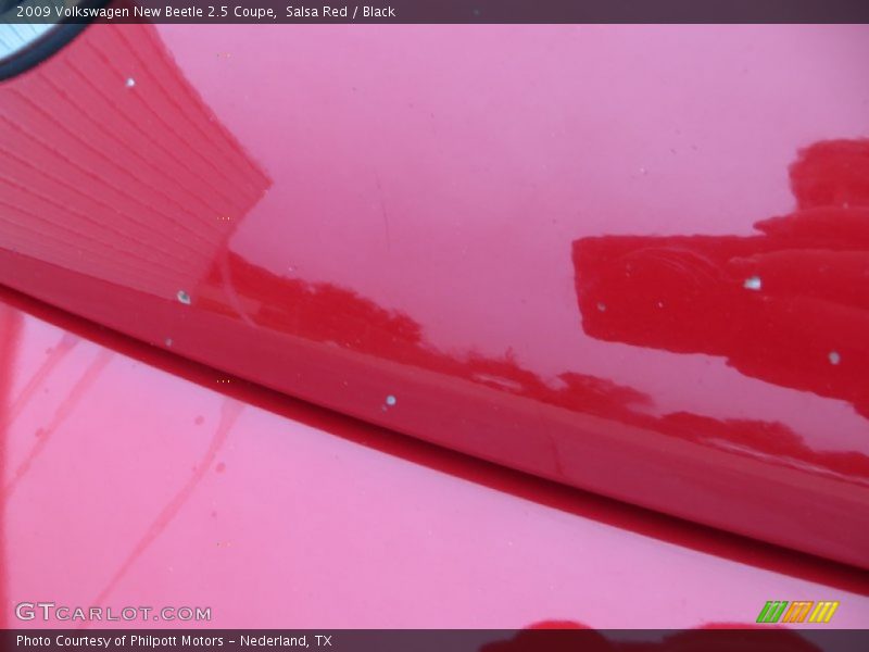 Salsa Red / Black 2009 Volkswagen New Beetle 2.5 Coupe