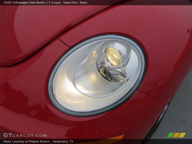 Salsa Red / Black 2009 Volkswagen New Beetle 2.5 Coupe