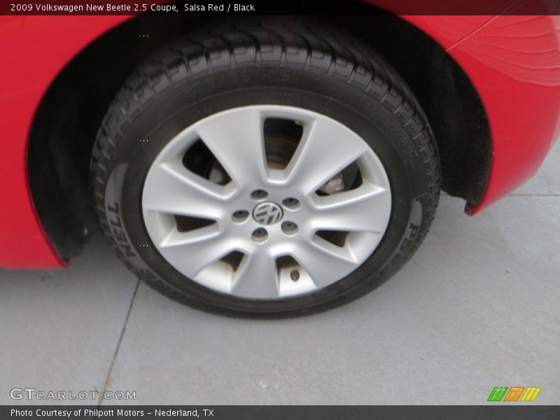 Salsa Red / Black 2009 Volkswagen New Beetle 2.5 Coupe