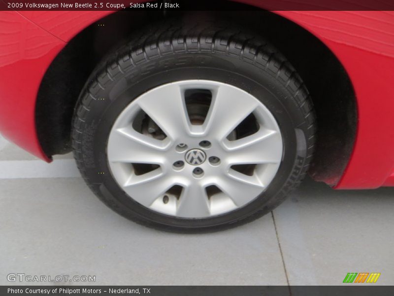 Salsa Red / Black 2009 Volkswagen New Beetle 2.5 Coupe