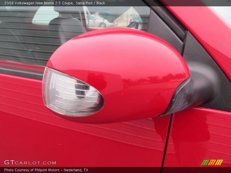 Salsa Red / Black 2009 Volkswagen New Beetle 2.5 Coupe