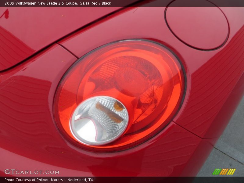 Salsa Red / Black 2009 Volkswagen New Beetle 2.5 Coupe