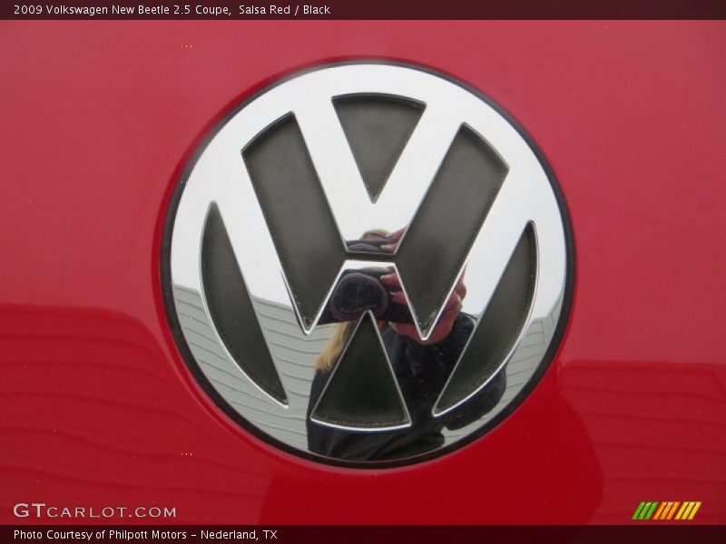 Salsa Red / Black 2009 Volkswagen New Beetle 2.5 Coupe