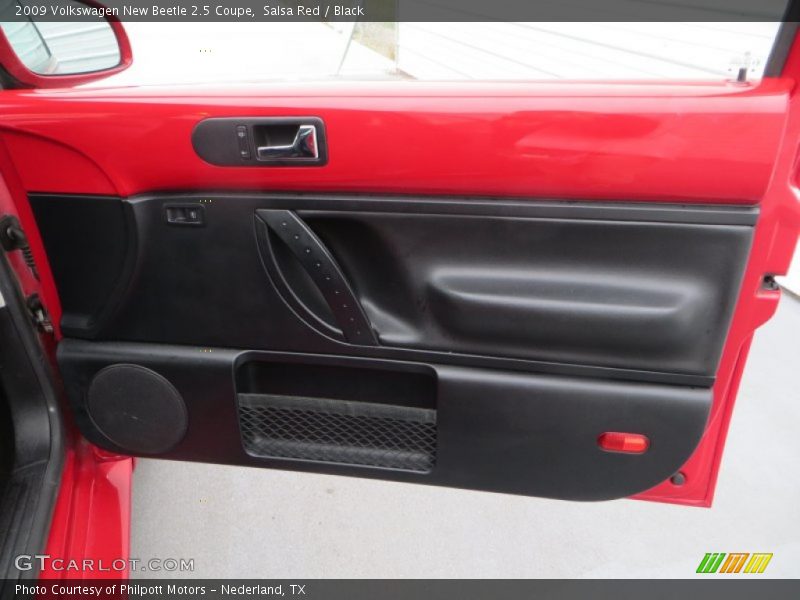 Salsa Red / Black 2009 Volkswagen New Beetle 2.5 Coupe