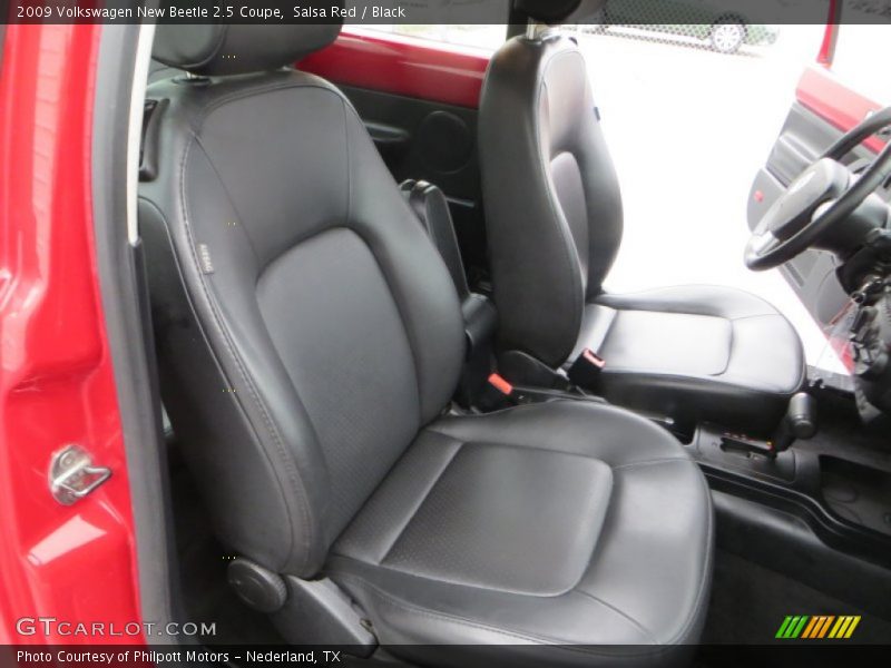 Salsa Red / Black 2009 Volkswagen New Beetle 2.5 Coupe