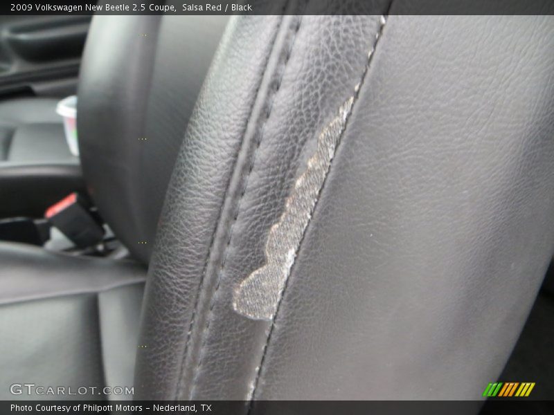 Salsa Red / Black 2009 Volkswagen New Beetle 2.5 Coupe
