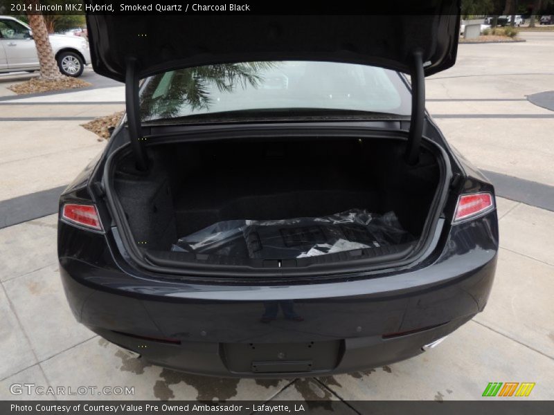  2014 MKZ Hybrid Trunk