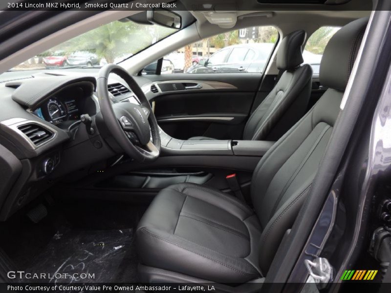 Front Seat of 2014 MKZ Hybrid