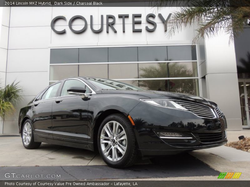 Dark Side / Charcoal Black 2014 Lincoln MKZ Hybrid