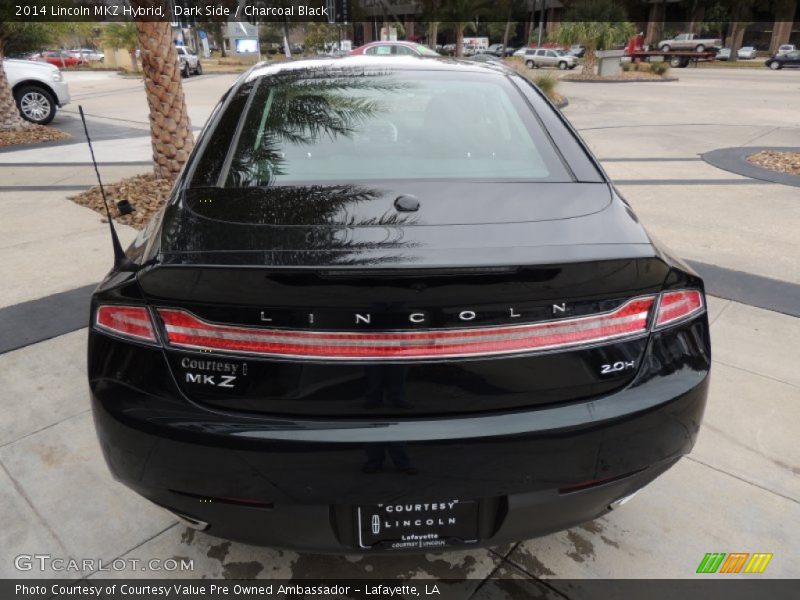 Dark Side / Charcoal Black 2014 Lincoln MKZ Hybrid