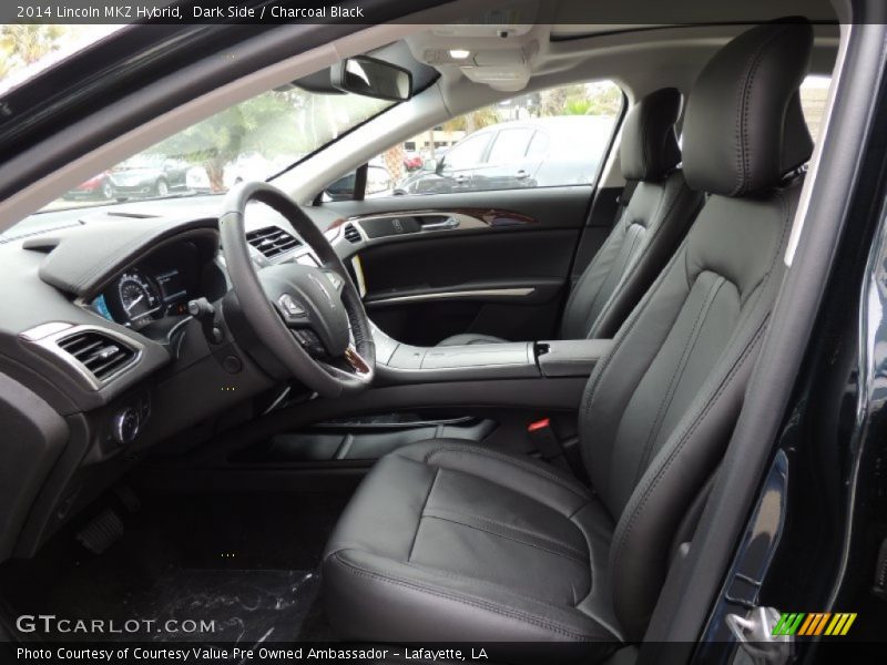 Front Seat of 2014 MKZ Hybrid