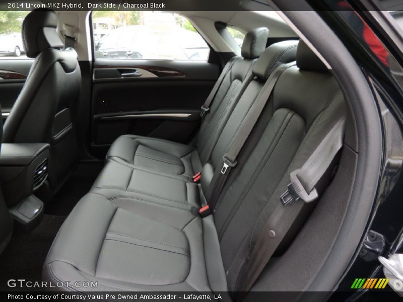 Rear Seat of 2014 MKZ Hybrid