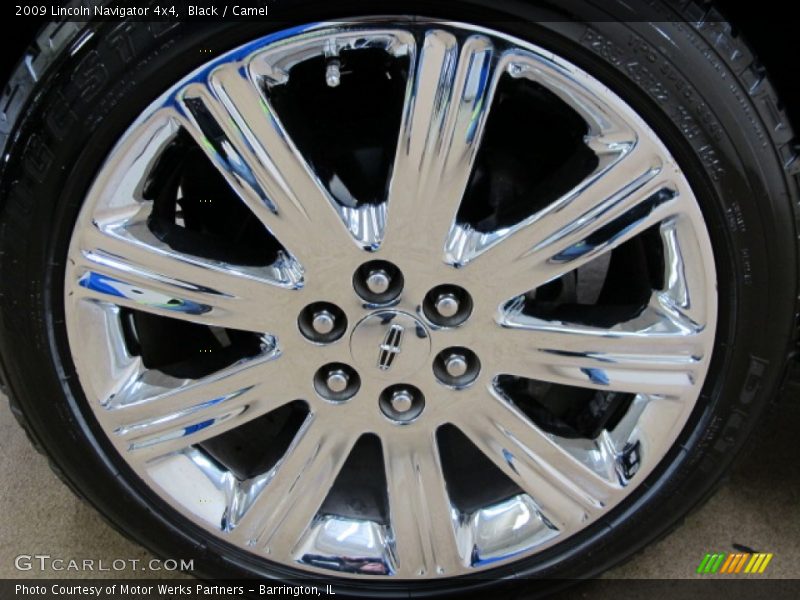 Black / Camel 2009 Lincoln Navigator 4x4