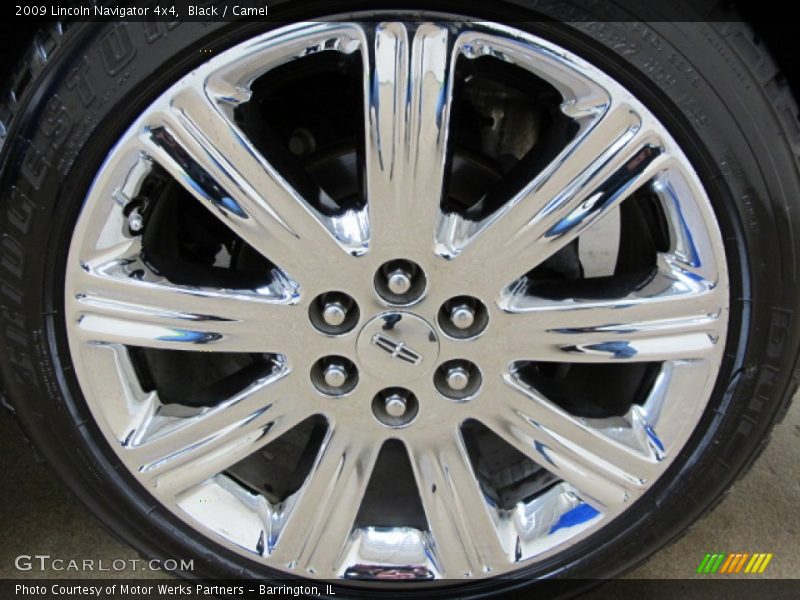 Black / Camel 2009 Lincoln Navigator 4x4