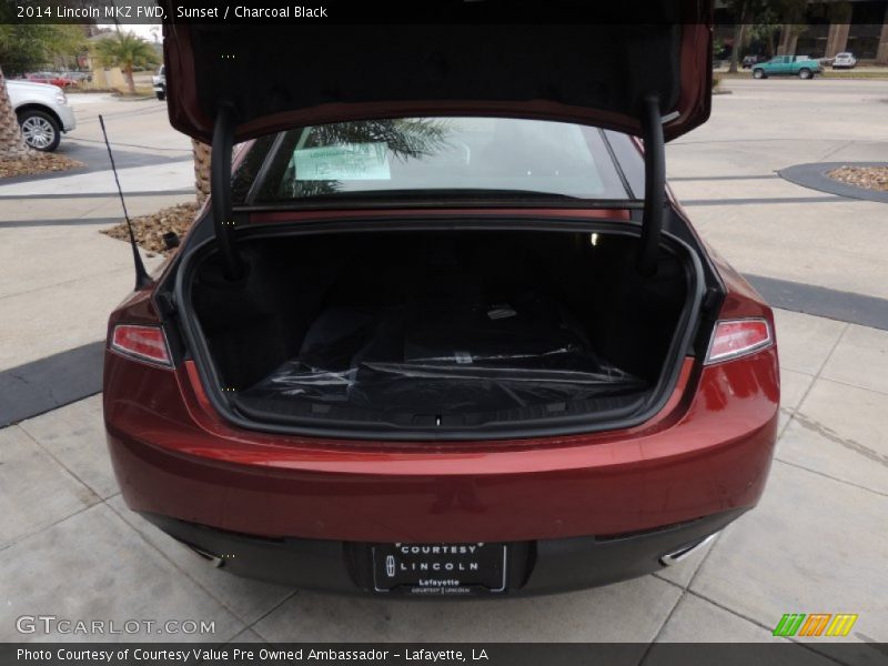 Sunset / Charcoal Black 2014 Lincoln MKZ FWD