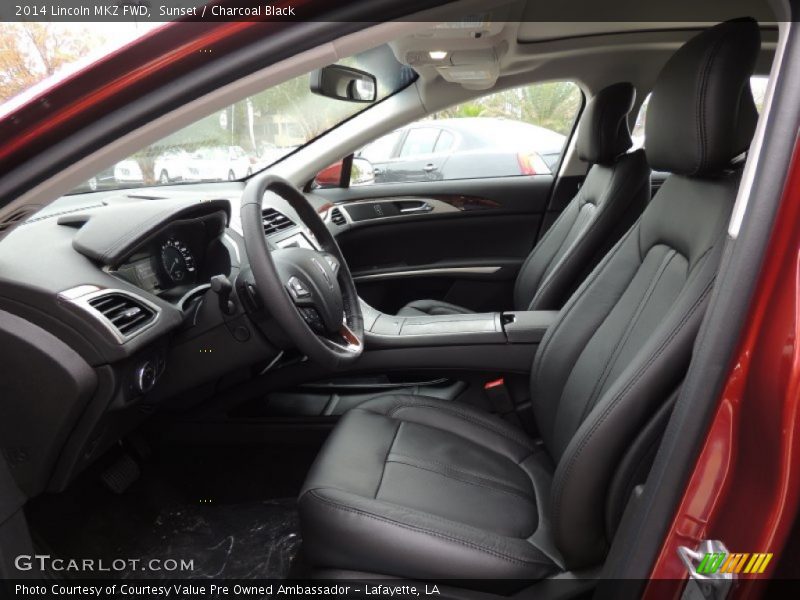 Front Seat of 2014 MKZ FWD