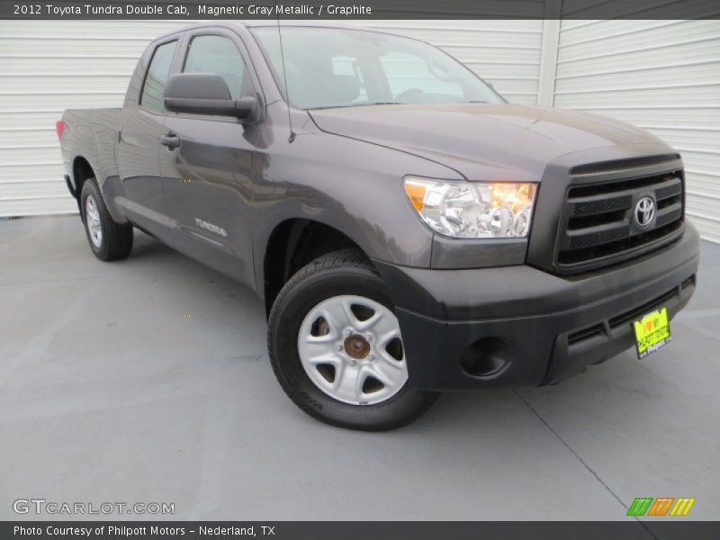 Magnetic Gray Metallic / Graphite 2012 Toyota Tundra Double Cab