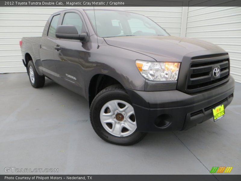 Magnetic Gray Metallic / Graphite 2012 Toyota Tundra Double Cab