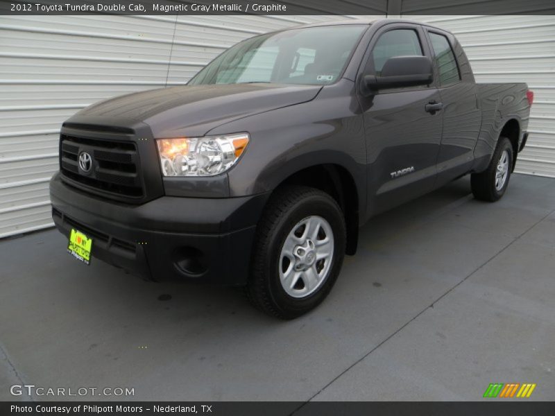 Magnetic Gray Metallic / Graphite 2012 Toyota Tundra Double Cab