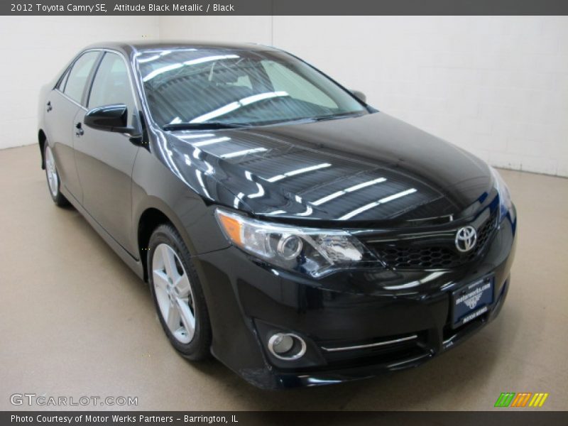 Attitude Black Metallic / Black 2012 Toyota Camry SE