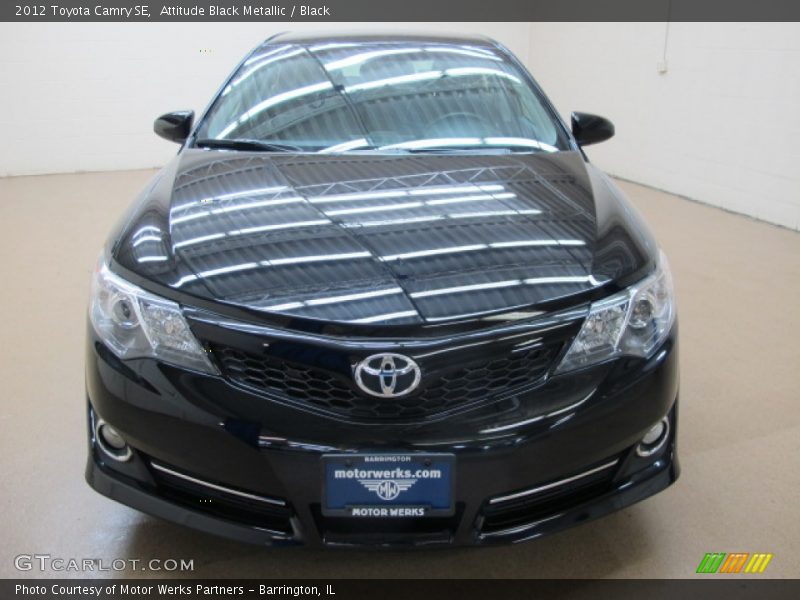 Attitude Black Metallic / Black 2012 Toyota Camry SE