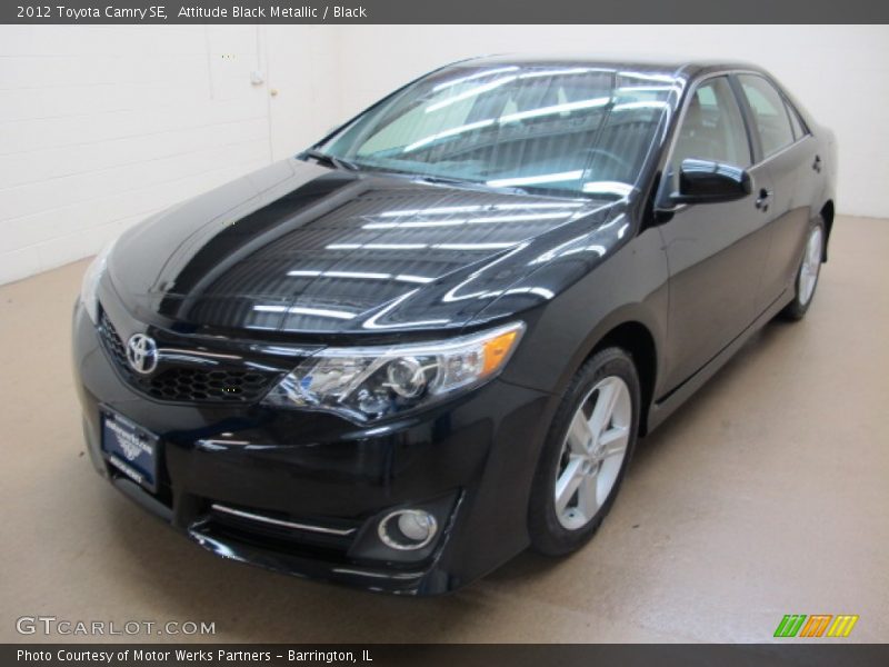 Attitude Black Metallic / Black 2012 Toyota Camry SE
