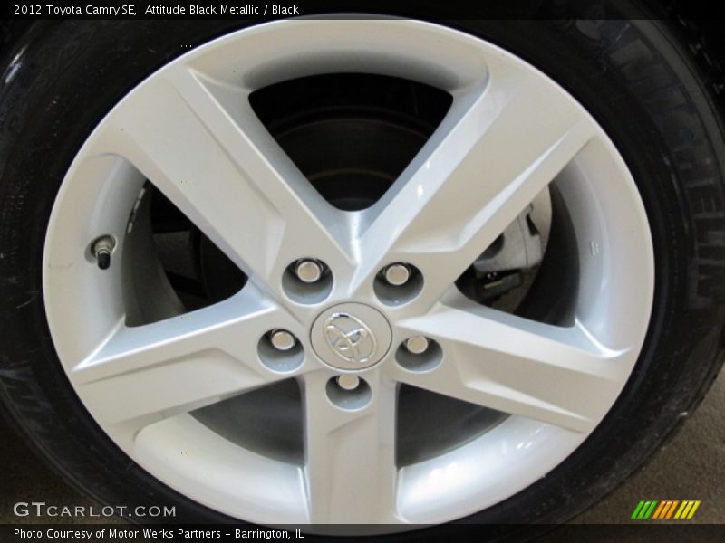 Attitude Black Metallic / Black 2012 Toyota Camry SE