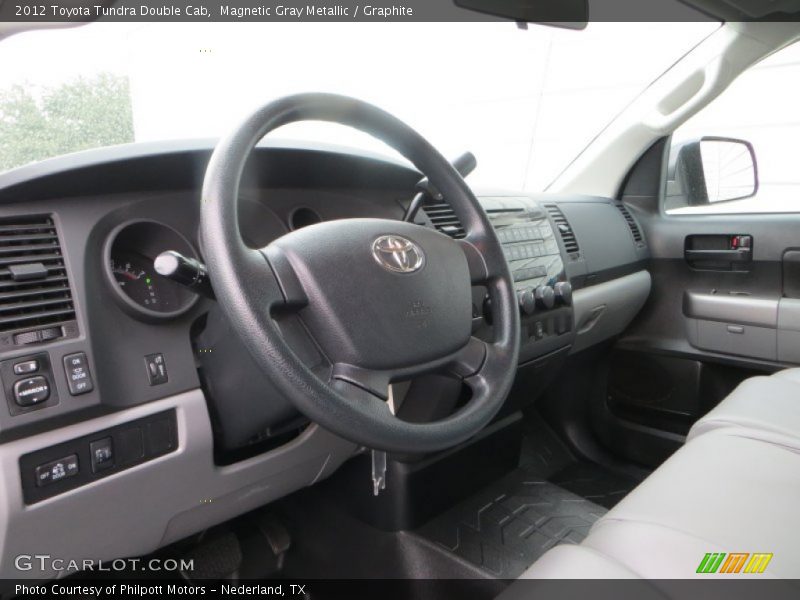 Magnetic Gray Metallic / Graphite 2012 Toyota Tundra Double Cab